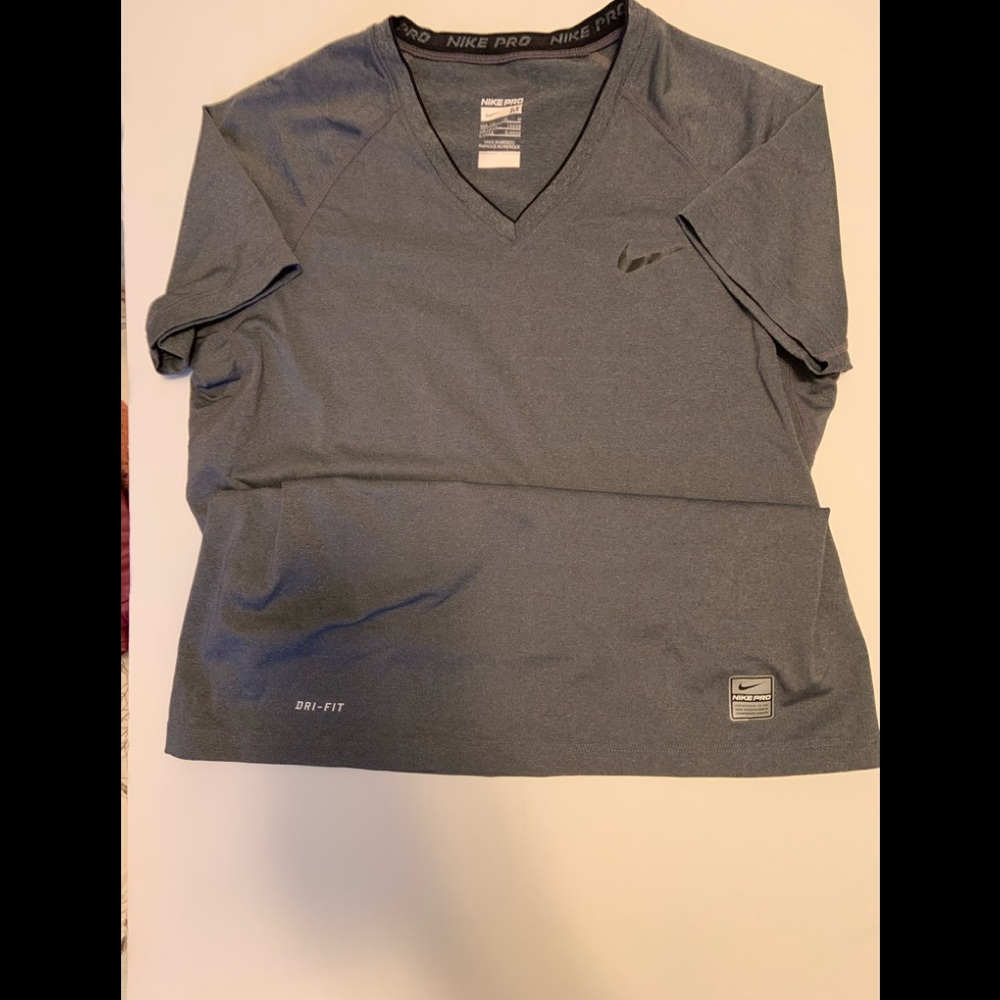 Nike sports v neck , quick dry.